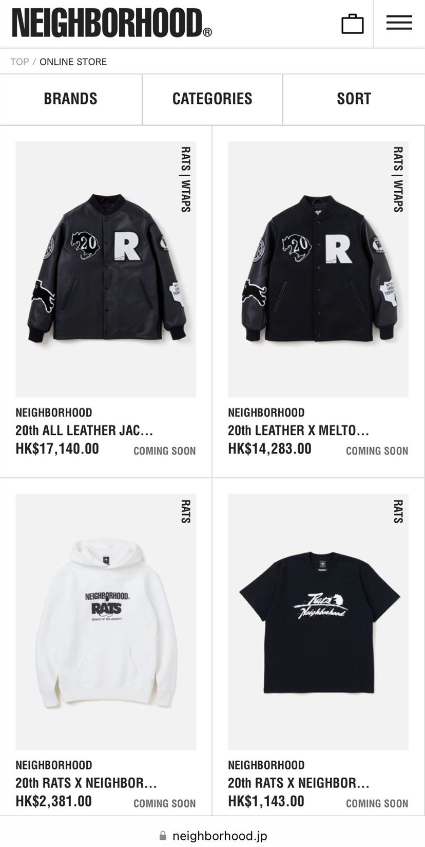 原价起飞!「WTAPS x NBHD」三方联名计划曝光,定档发售了.. 原价起飞!「WTAPS x NBHD」三方联名计划曝光,定档发售了..-Supreme情报网