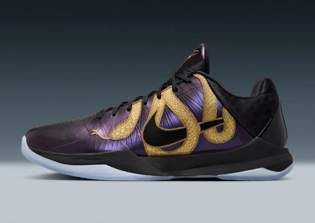 中国Snkrs上架！蛇年「Kobe 5」曼巴限定要发售了，水晶大底！