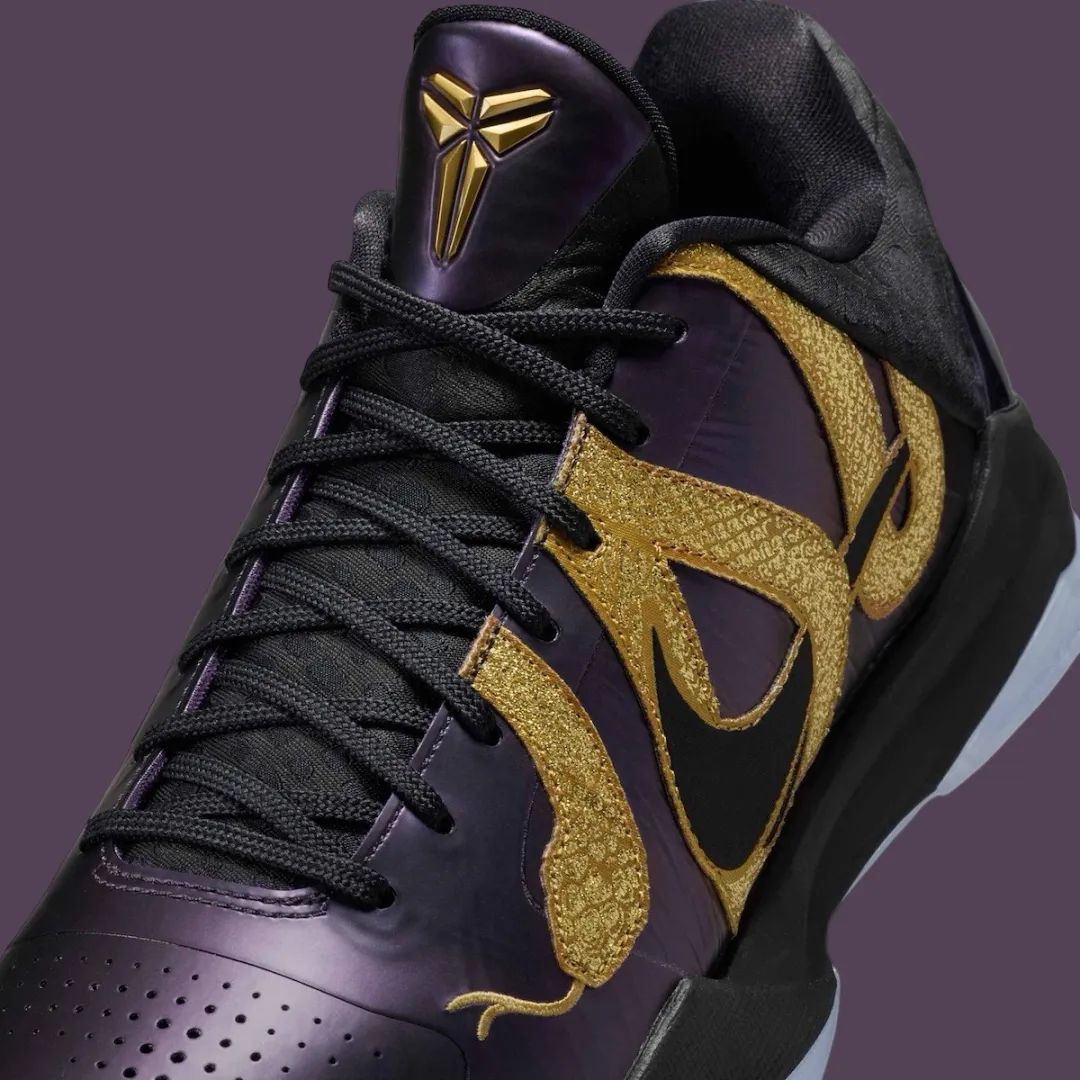 中国Snkrs上架！蛇年「Kobe 5」曼巴限定要发售了，水晶大底！