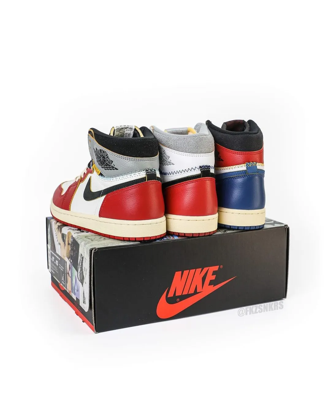 初代溢价1w+的鞋王！芝加哥「Union x AJ1」提前开箱，确认发售！