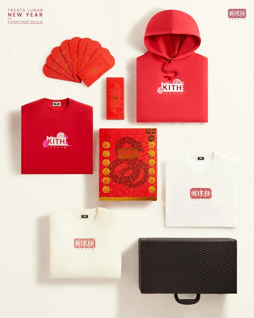 「Kith」蛇年限定系列大曝光，今天就开售了...