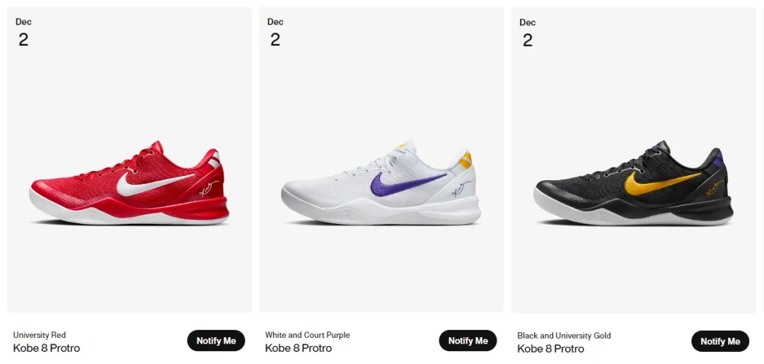 集体曝光！5双「科比Kobe 9」Team Bank套装2.0，确认发售！