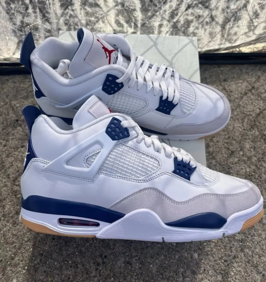 上百人排队！近亲结婚「耐克SB x AJ4」联名2.0提前发售了？？