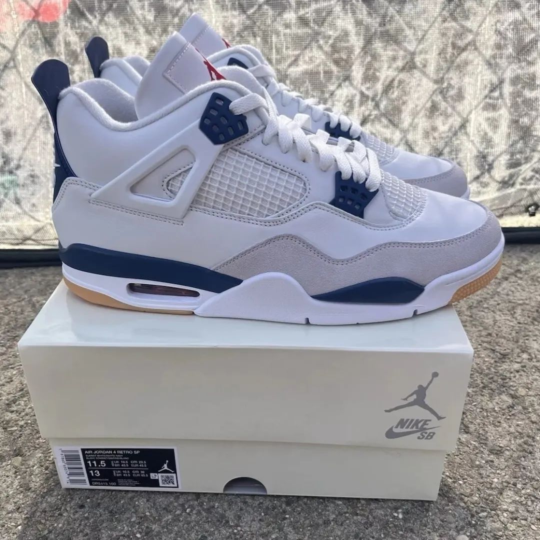 上百人排队！近亲结婚「耐克SB x AJ4」联名2.0提前发售了？？