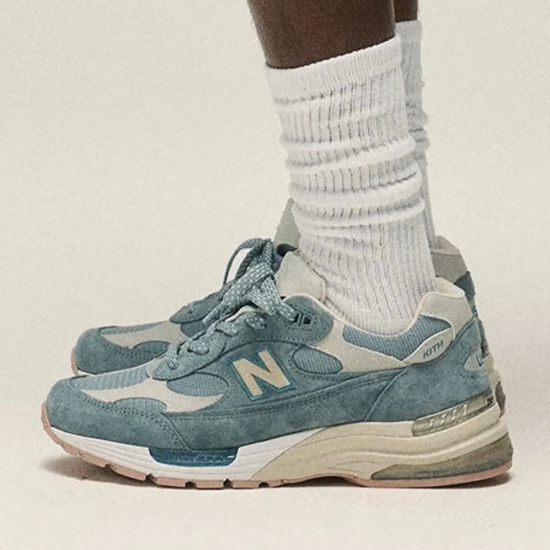 高溢价！「Kith x NB」新联名992/991V2曝光，主理人提前上脚！