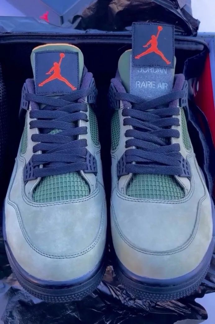 陈冠希必入？「UNDEFEATED x AJ4」天价联名2025版，实物泄露！