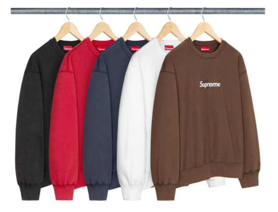 重磅：Supreme「圆领Box Logo卫衣」，下周铺货~！