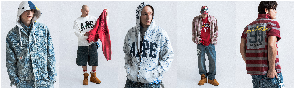 AAPE BY *A BATHING APE® 2026春夏系列 致敬态度与风格共生的街头黄金年代-Supreme情报网