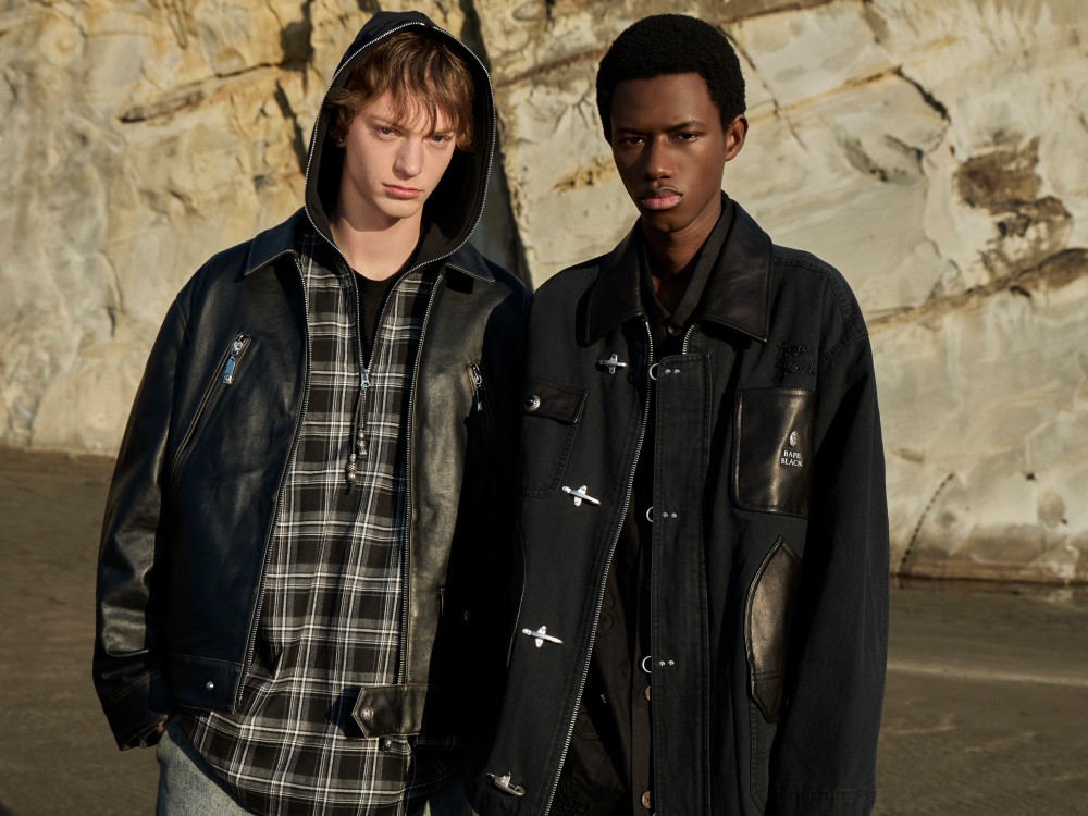 BAPE BLACK® 2026春夏系列 奢华GRUNGE摇滚风格邂逅日式优雅匠艺-Supreme情报网