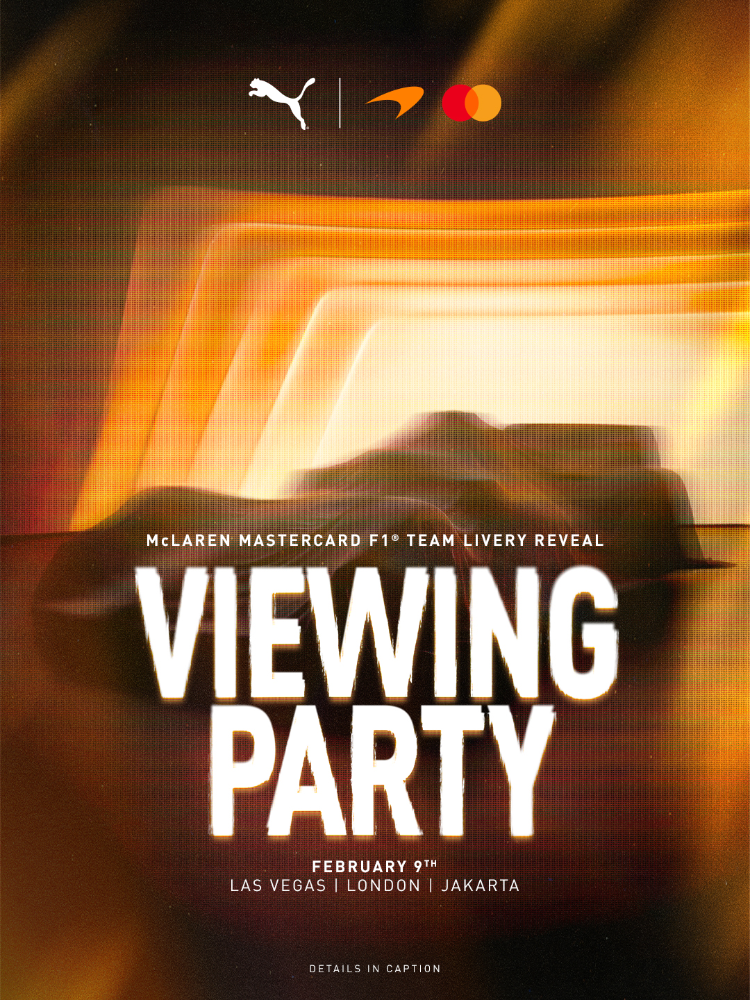 新甲出锋,锐启征程 PUMA携手万事达迈凯伦F1车队全球首发2026赛季赛车涂装-Supreme情报网