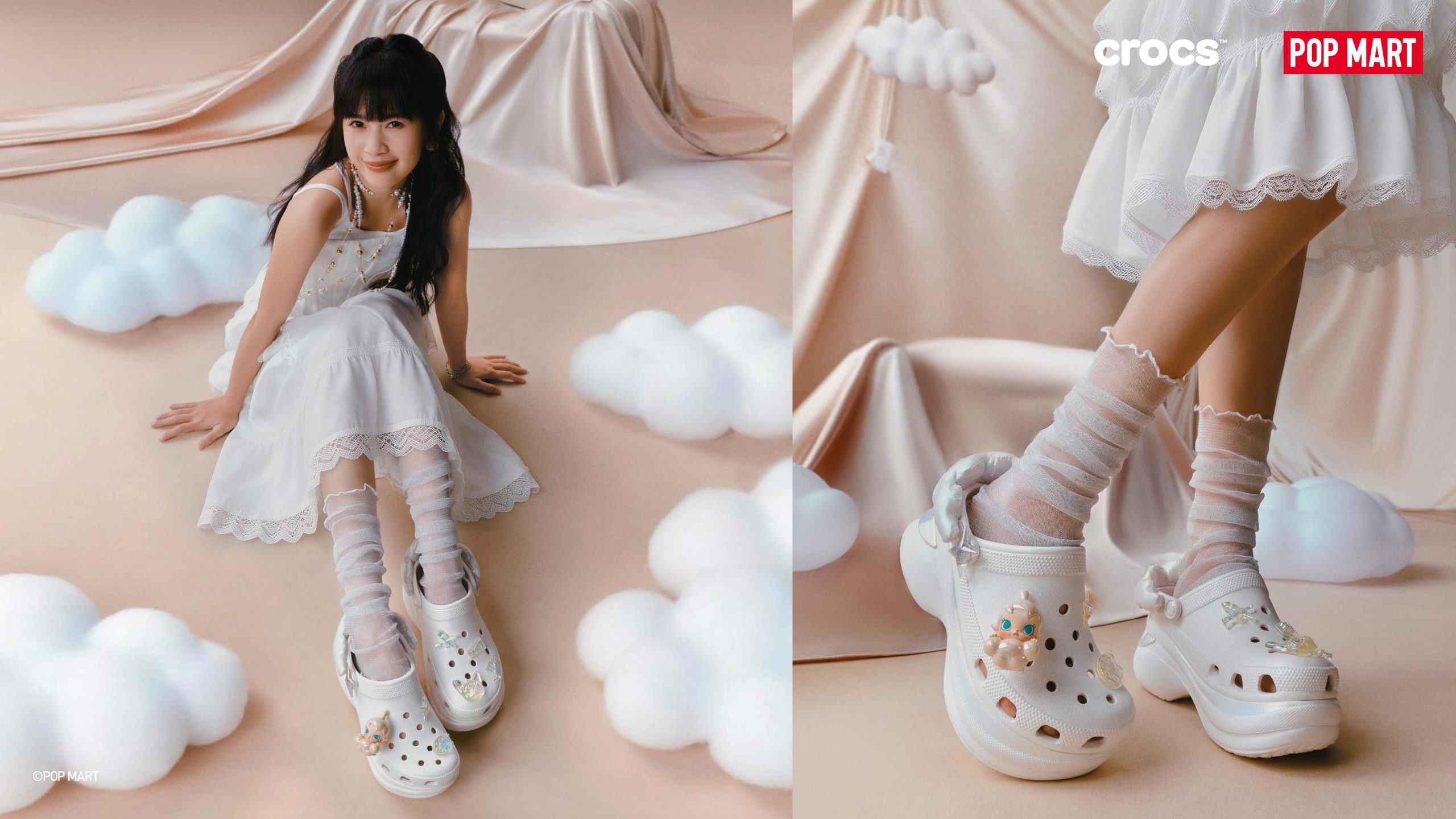 萌力官宣！Crocs｜泡泡玛特 MOLLY联名系列治愈登场，可爱从手办蔓延到脚尖-Supreme情报网