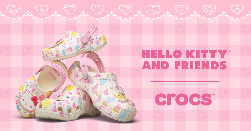 Crocs卡骆驰携手Hello Kitty® and Friends，邀你共赴春日甜蜜派对-Supreme情报网