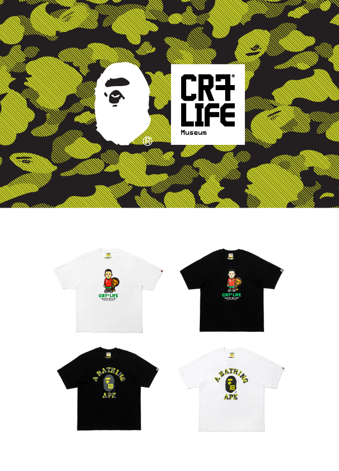 BAPE® × CR7® LIFE 2026夏日系列 以经典符号演绎绿茵风尚-Supreme情报网