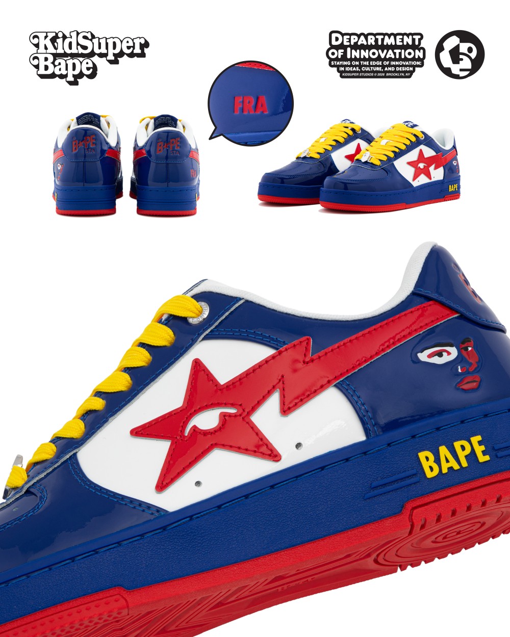 BAPE®与KidSuper联袂呈献SUPERBAPE CUP系列-Supreme情报网