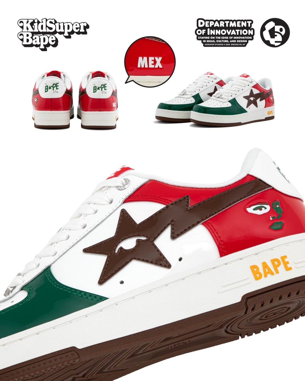 BAPE®与KidSuper联袂呈献SUPERBAPE CUP系列-Supreme情报网