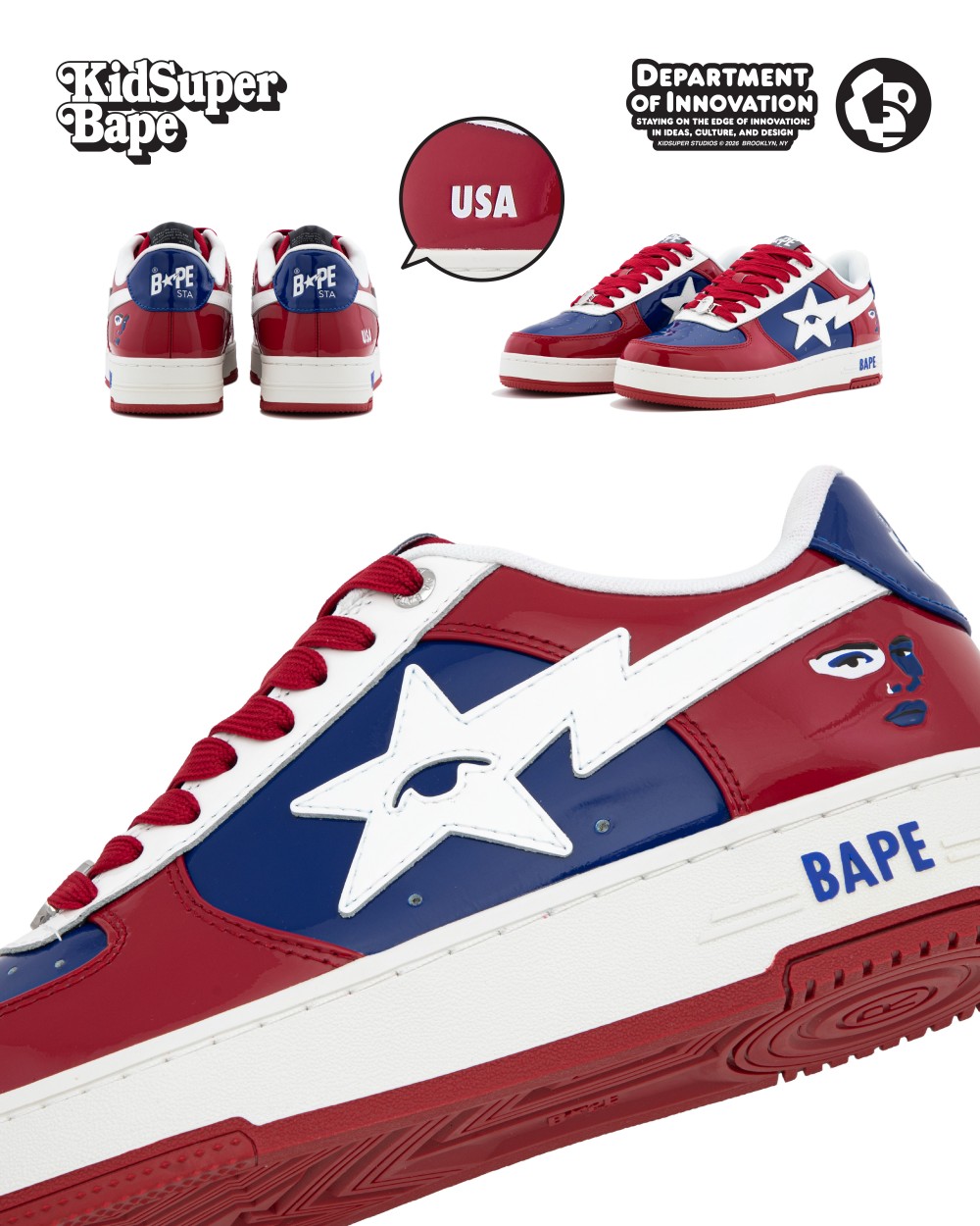 BAPE®与KidSuper联袂呈献SUPERBAPE CUP系列-Supreme情报网