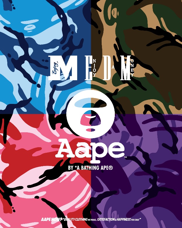 AAPE × MEDM联名系列  街头共生，潮音同频-Supreme情报网