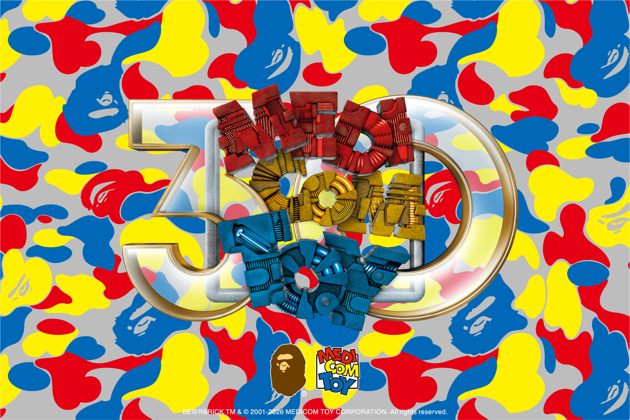 BAPE® × MEDICOM TOY全新联名系列正式发布-Supreme情报网